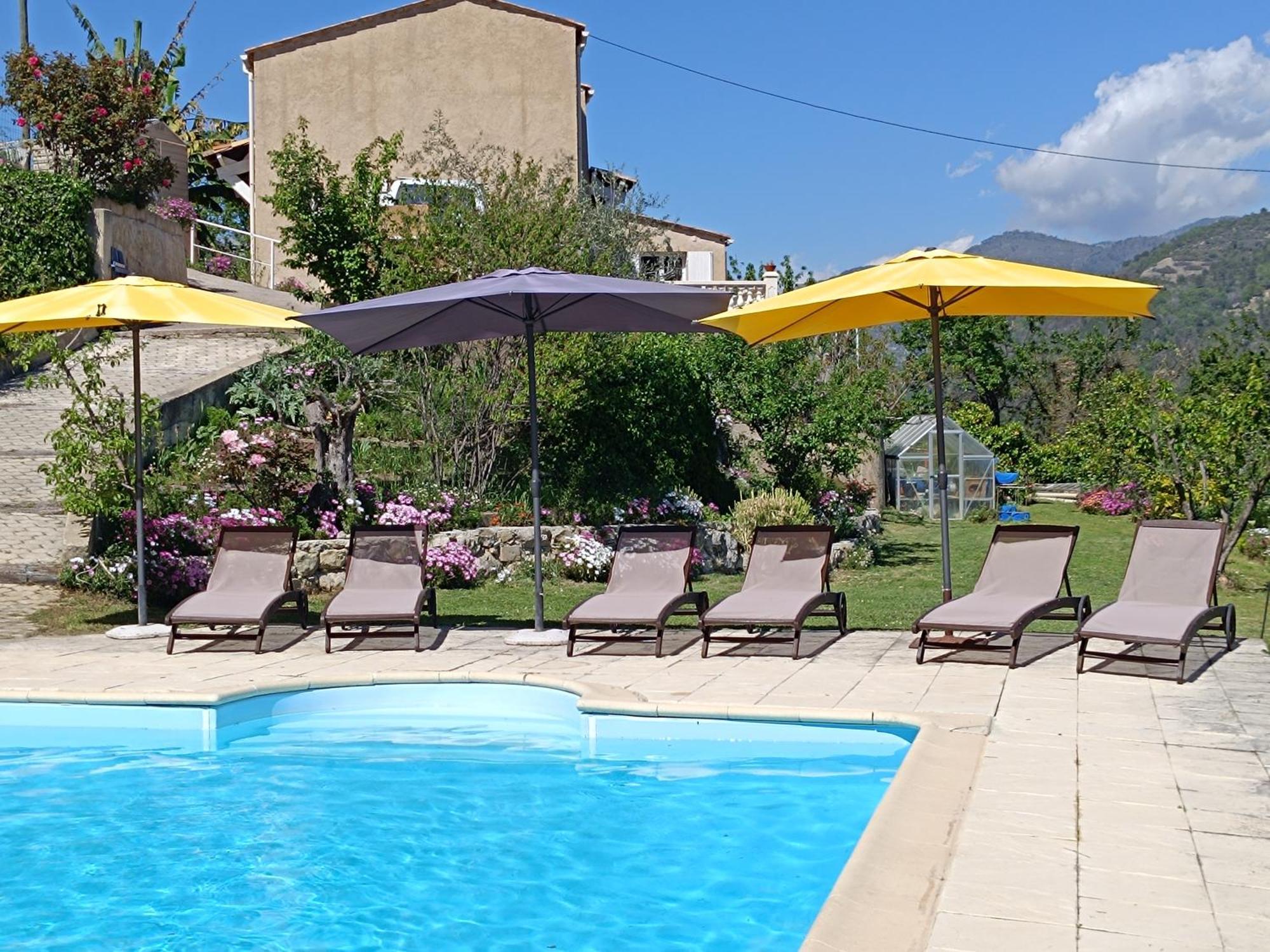 Studio Le Romantique A 20 Kms De Nice Bendejun Ngoại thất bức ảnh