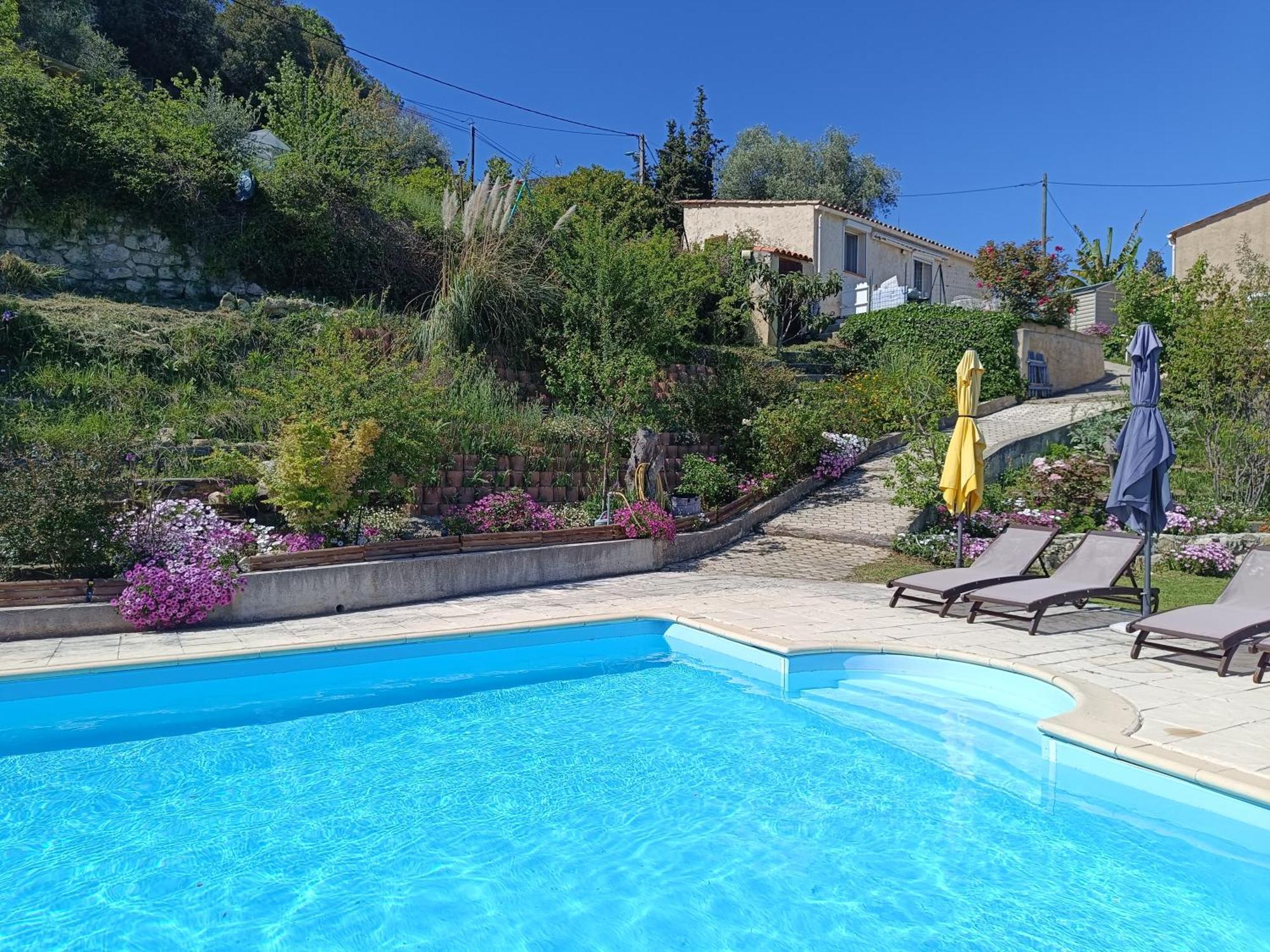 Studio Le Romantique A 20 Kms De Nice Bendejun Ngoại thất bức ảnh