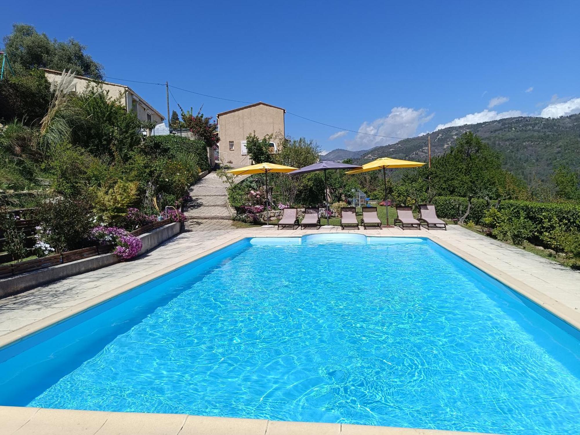 Studio Le Romantique A 20 Kms De Nice Bendejun Ngoại thất bức ảnh